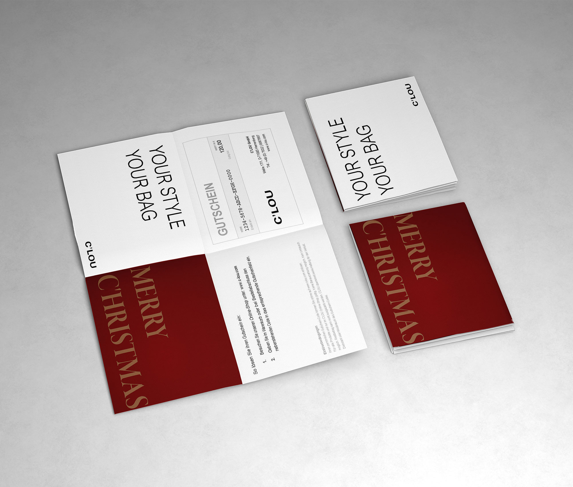 GESCHENKGUTSCHEIN C'HRISTMAS